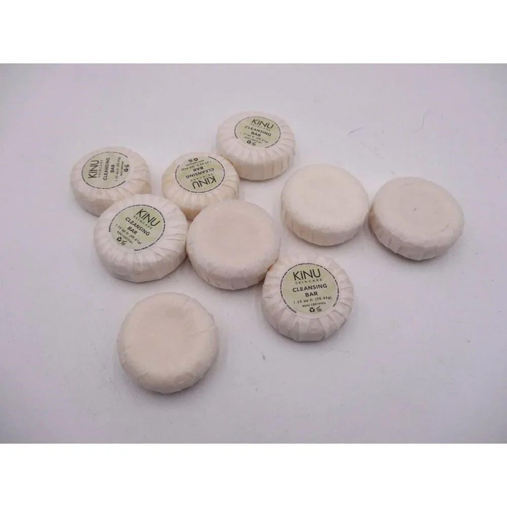 Kinu lot of 9 Travel Soap 1.75 & 1.25 Oz Cleansing Bar‎  New Sealed